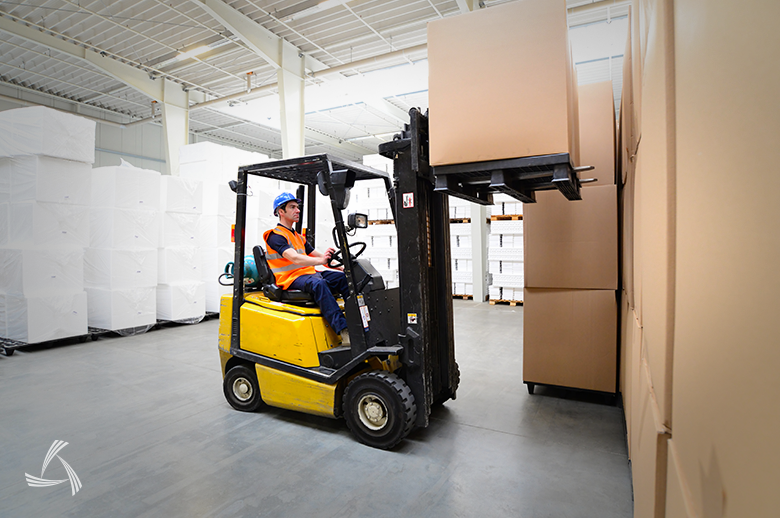 Manipulación y transportación de carga frágil