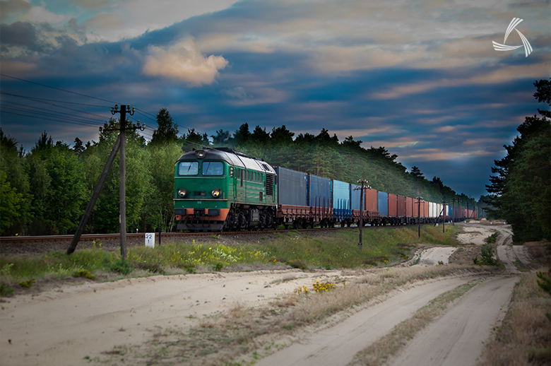 Transporte de mercancías a través de vías ferroviarias