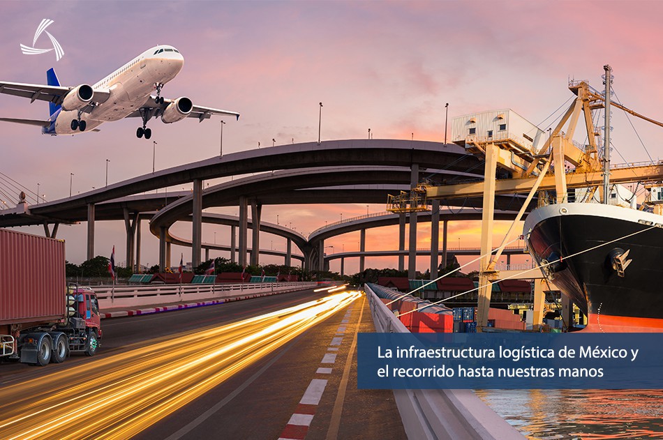 La infraestructura logística de México y el recorrido hasta nuestras manos